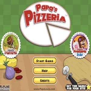 Help Roy run the <b>pizzeria</b> while <b>Papa</b> Louie is gone! You will have to take orders, top and bake the pizzas, cut them to order, and present the finished pies to the waiting customers. . Papas pizzeria no flash